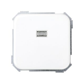 SIMON - Interruptor unipolar con indicador luminoso Simon 31 blanco nieve