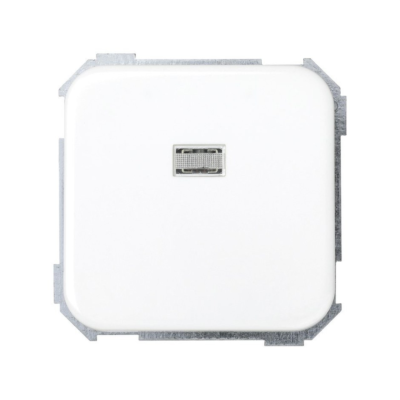 SIMON - Interruptor unipolar con indicador luminoso Simon 31 blanco nieve