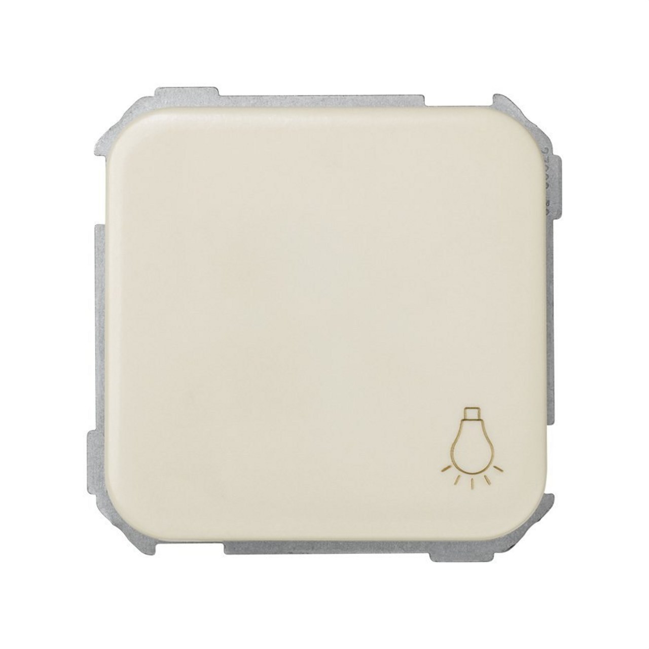 SIMON - Pulsador con grabado luz Simon 31 marfil