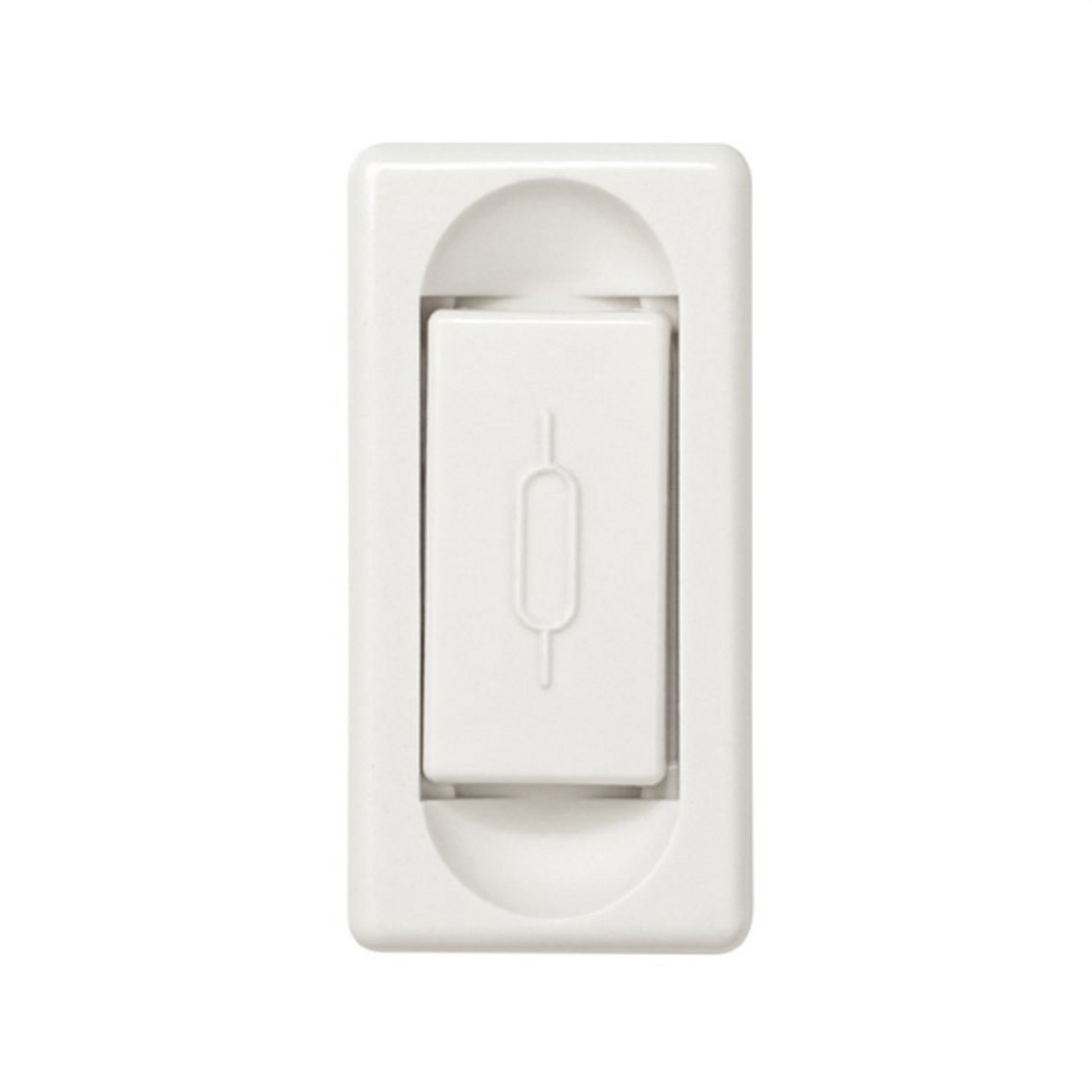 SIMON - Base portafusible Simon 27 blanco nieve