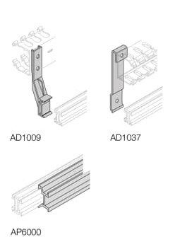 ABB - SOPORTE CANALETA HORIZONTAL