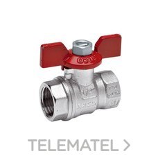 ARCO - Válvula mariposa TURIA-3000 H-H 3/4x3/4" cromo