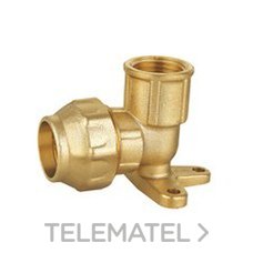 CONEX/BANNINGER - CODO PLACA H-H 8000-P d.25-3/4" LT.