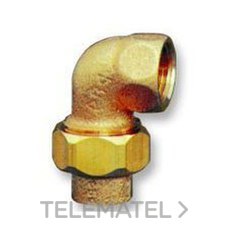 CONEX/BANNINGER - CODO UNION 4096G H-H 10x1/4" BRONCE