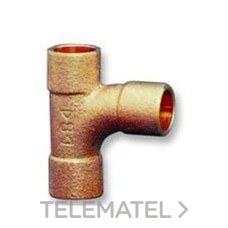 CONEX/BANNINGER - TE CURVA 4131 H 22" BRONCE