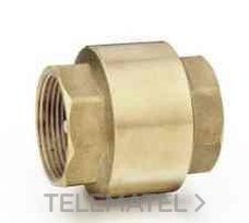 CONEX/BANNINGER - VALVULA ANTIRETORNO H-H OBT.PLAST.d.1"