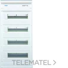 HAGER - Caja de superficie golf VA con 4 filas 48 módulos