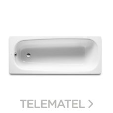 ROCA - BAÑERA CONTINENTAL 160x70cm BLANCO